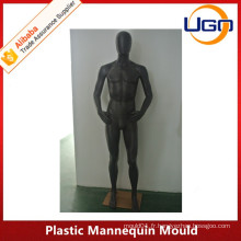 Moule mannequin en mousse moulant noir en plastique